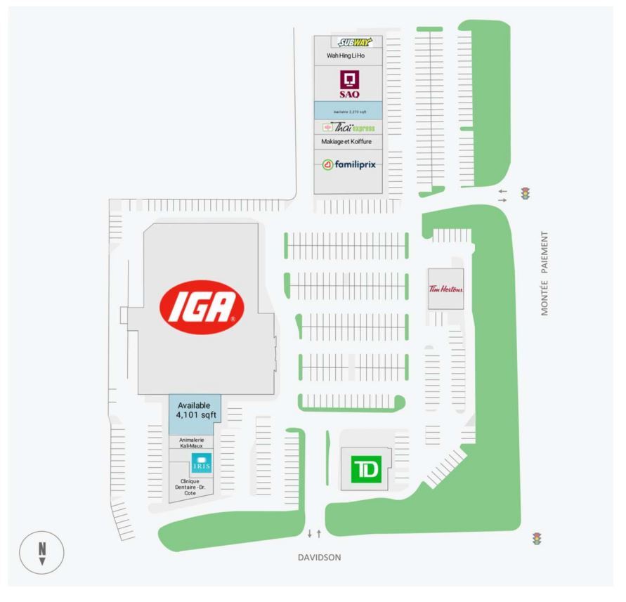 710-750 Montée Paiement, Gatineau, QC en alquiler Plano del sitio- Imagen 1 de 1