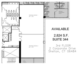 2 Corporate Dr, Shelton, CT en alquiler Plano de la planta- Imagen 1 de 1