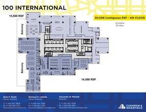 100 International Dr, Baltimore, MD en alquiler Plano de la planta- Imagen 1 de 1