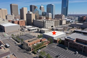 417 Dean A Mcgee Ave, Oklahoma City, OK - VISTA AÉREA  vista de mapa