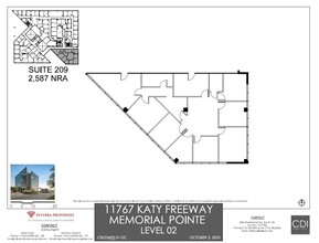 11767 Katy Fwy, Houston, TX en alquiler Plano de la planta- Imagen 1 de 1