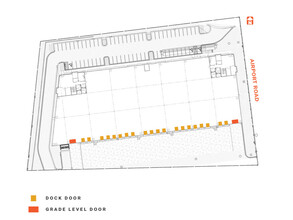 7352 S Airport Rd, West Jordan, UT en alquiler Plano de la planta- Imagen 2 de 4