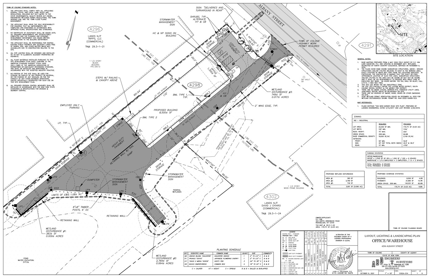 Plano del sitio