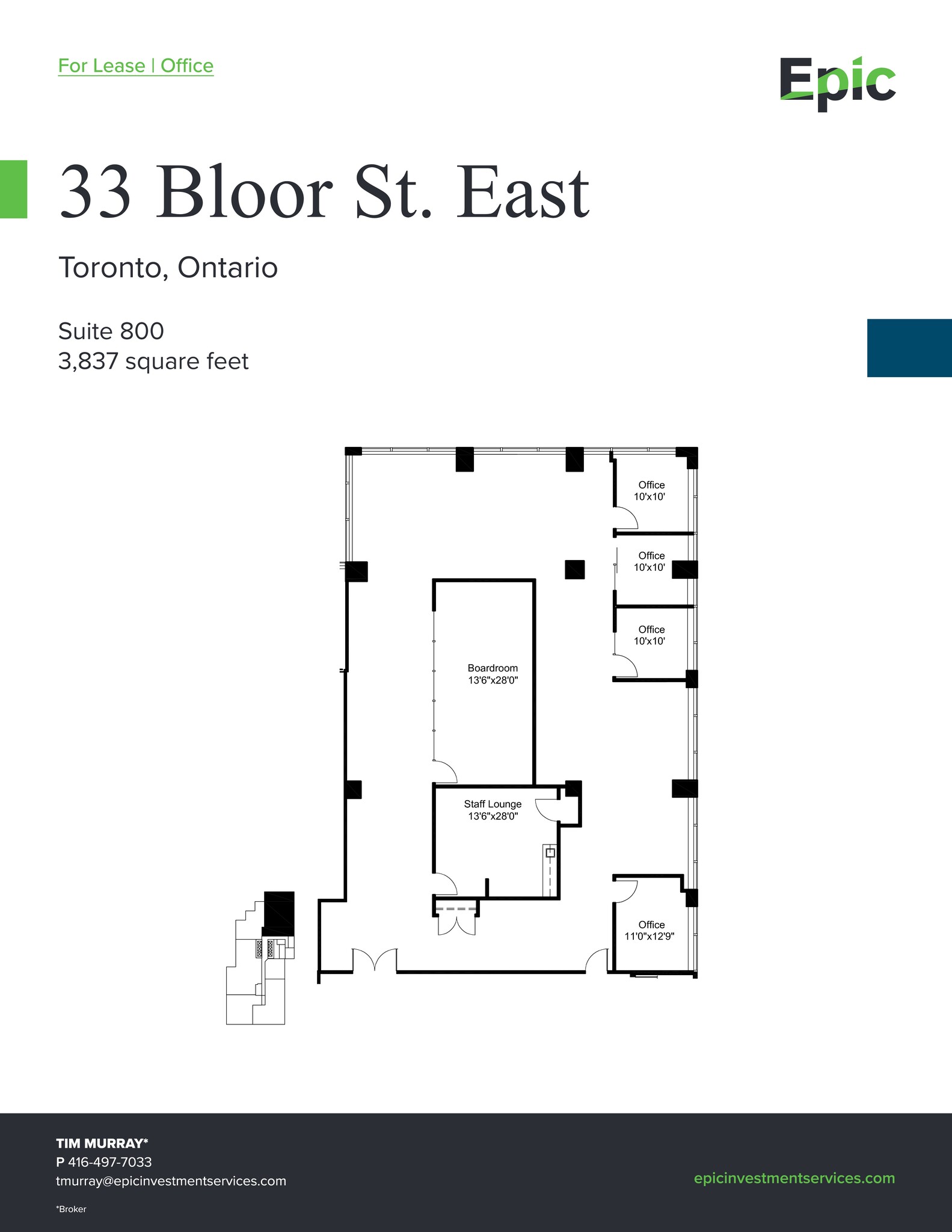 33 Bloor St E, Toronto, ON en alquiler Plano del sitio- Imagen 1 de 2