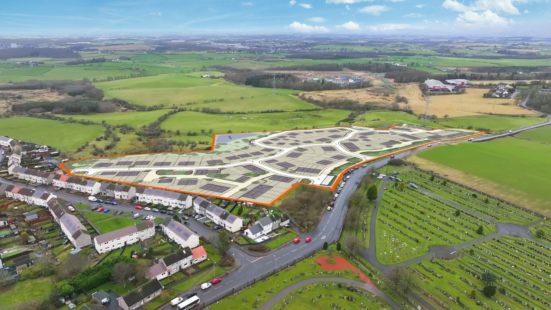 Glenmavis, Glenmavis en venta Vista aérea- Imagen 1 de 4