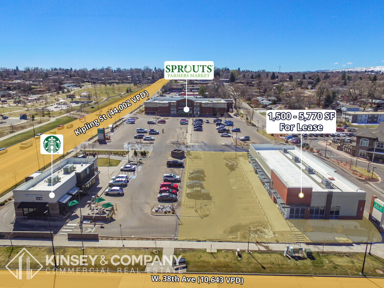 3777-3785 Kipling, Wheat Ridge, CO en alquiler - Foto del edificio - Imagen 1 de 5