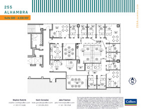 255 Alhambra Cir, Coral Gables, FL en alquiler Plano de la planta- Imagen 1 de 1