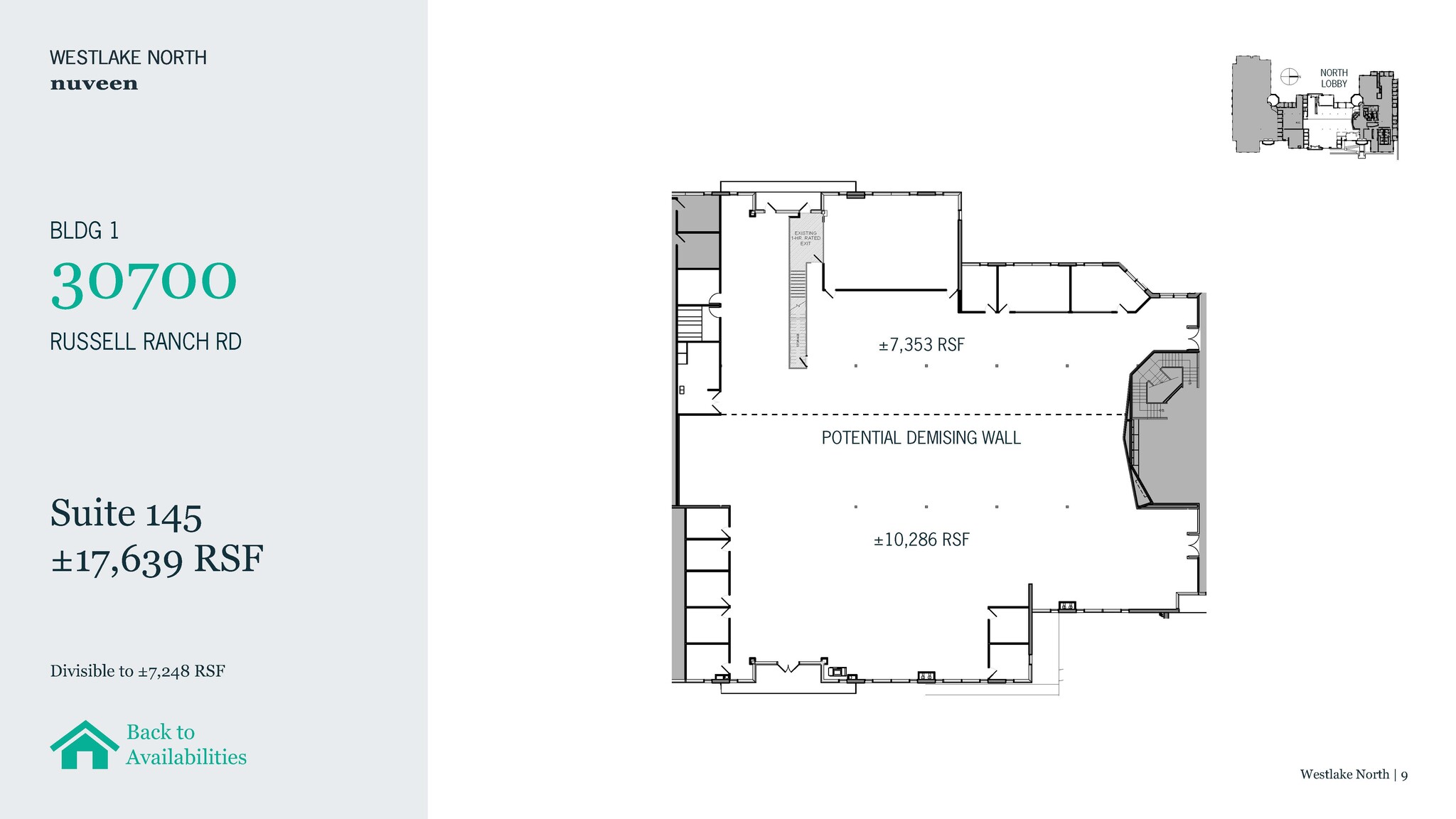 30700 Russell Ranch Rd, Westlake Village, CA en alquiler Plano de la planta- Imagen 1 de 1