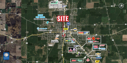 85 W Main St, Shelby, OH - VISTA AÉREA  vista de mapa