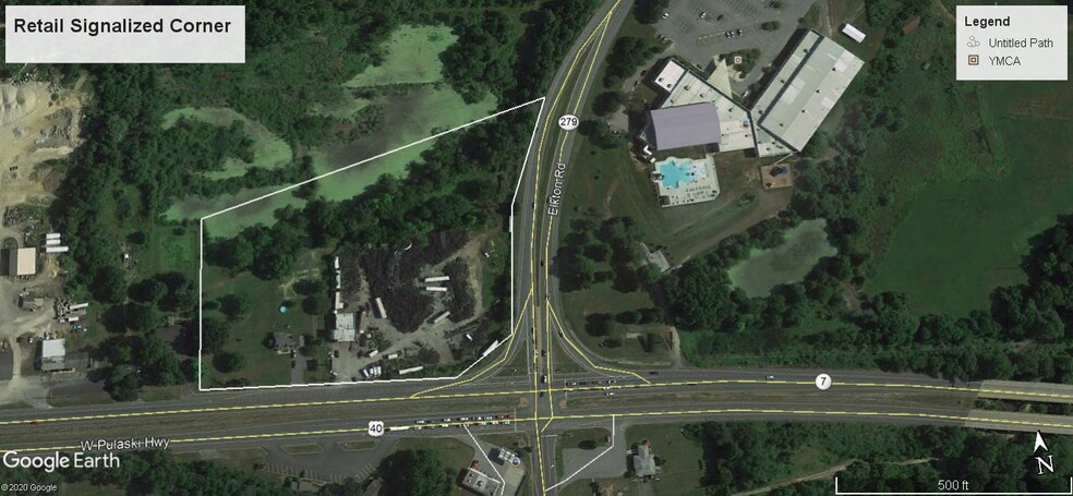 405 W Pulaski Hwy, Elkton, MD en alquiler - Vista aérea - Imagen 1 de 5