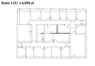 8337 Telegraph Rd, Pico Rivera, CA en alquiler Plano de la planta- Imagen 1 de 1