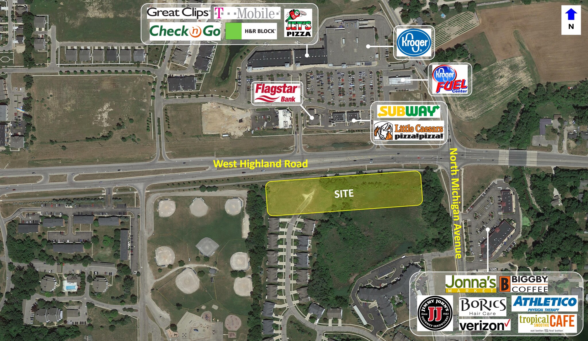 141 W Highland Rd, Howell, MI en venta Foto del edificio- Imagen 1 de 4