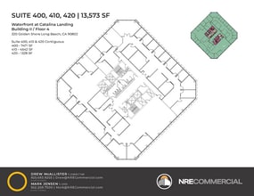330 Golden Shore, Long Beach, CA en alquiler Plano de la planta- Imagen 2 de 2