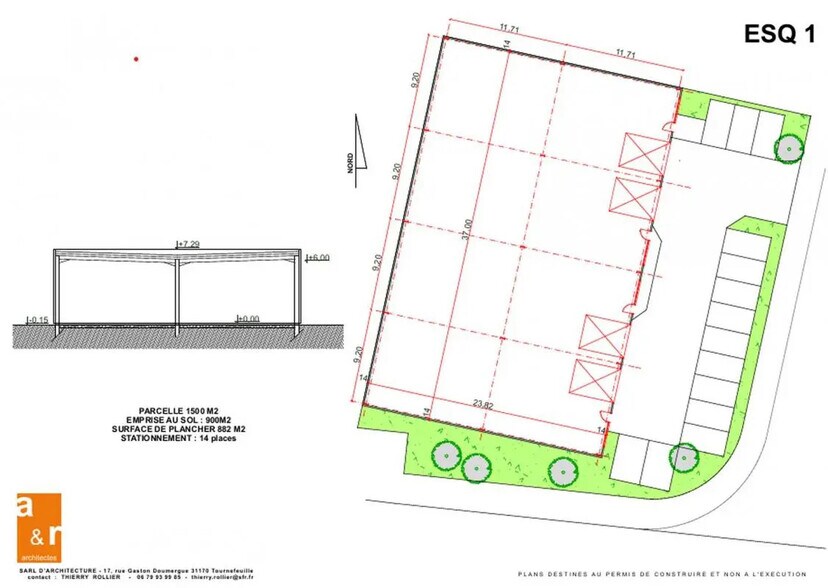 14 Rue Gaspard-Gustave Coriolis, Plaisance-du-Touch en alquiler - Foto del edificio - Imagen 2 de 8