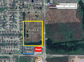 Reno & Cemetery Rd - Tract 1 rd, Yukon, OK - VISTA AÉREA  vista de mapa