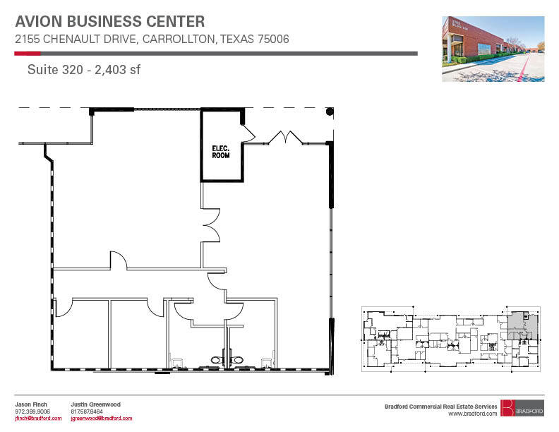 2155 Chenault Dr, Carrollton, TX en alquiler Plano de la planta- Imagen 1 de 2