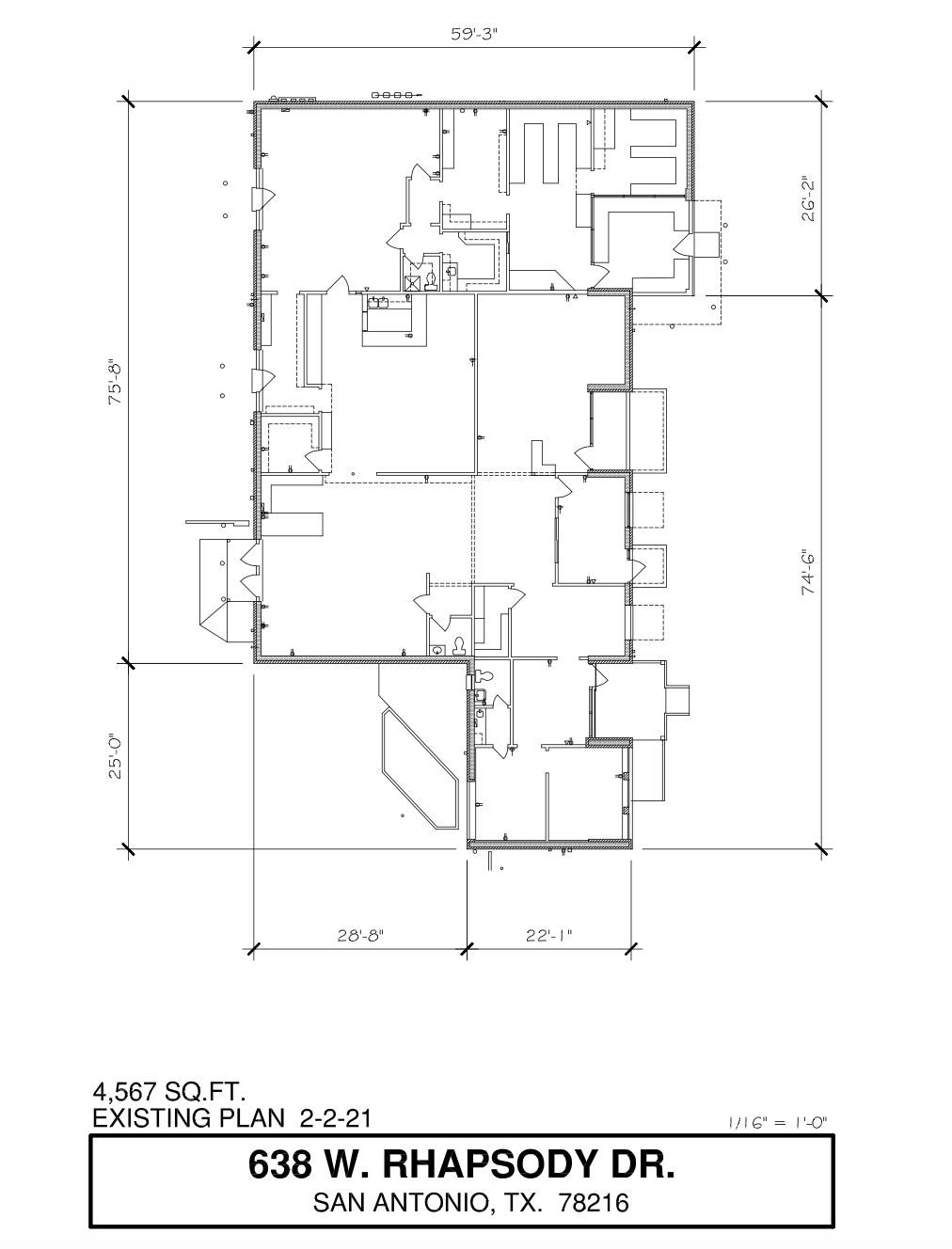 11912-11918 Persuasion Dr, San Antonio, TX en alquiler Plano de la planta- Imagen 1 de 1