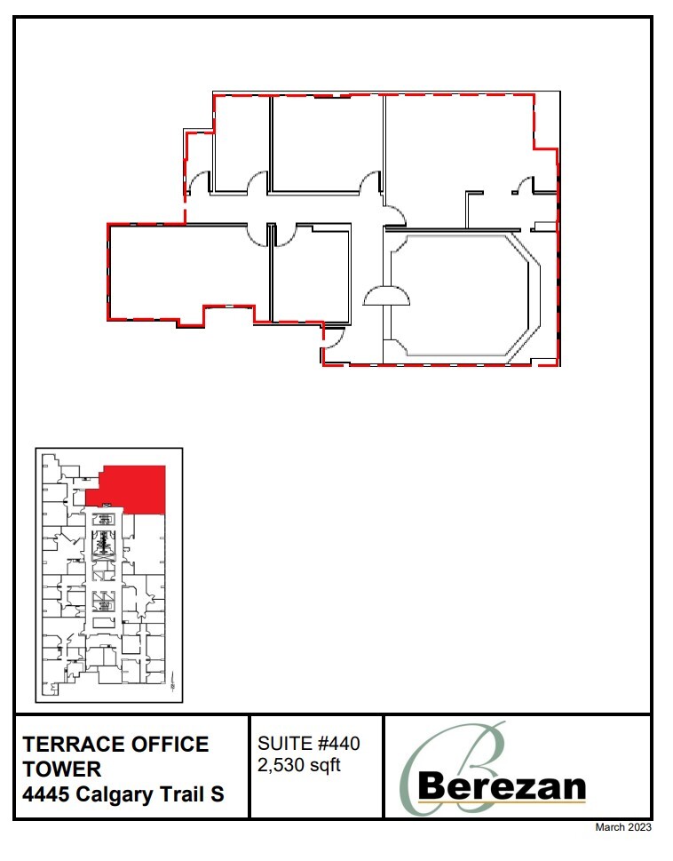 4445 Calgary Trl, Edmonton, AB en alquiler Plano de la planta- Imagen 1 de 1