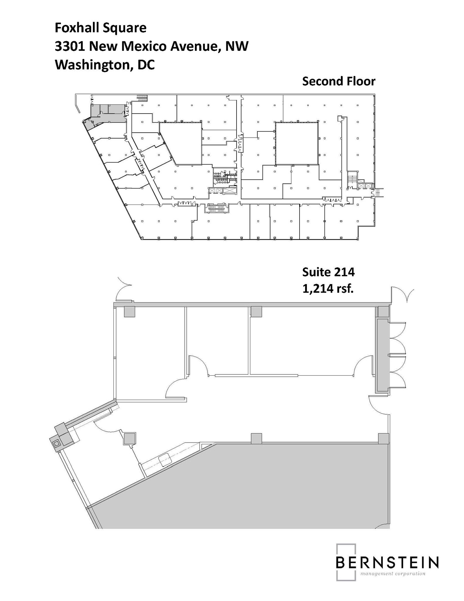 3301 New Mexico Ave NW, Washington, DC en alquiler Plano de la planta- Imagen 1 de 1