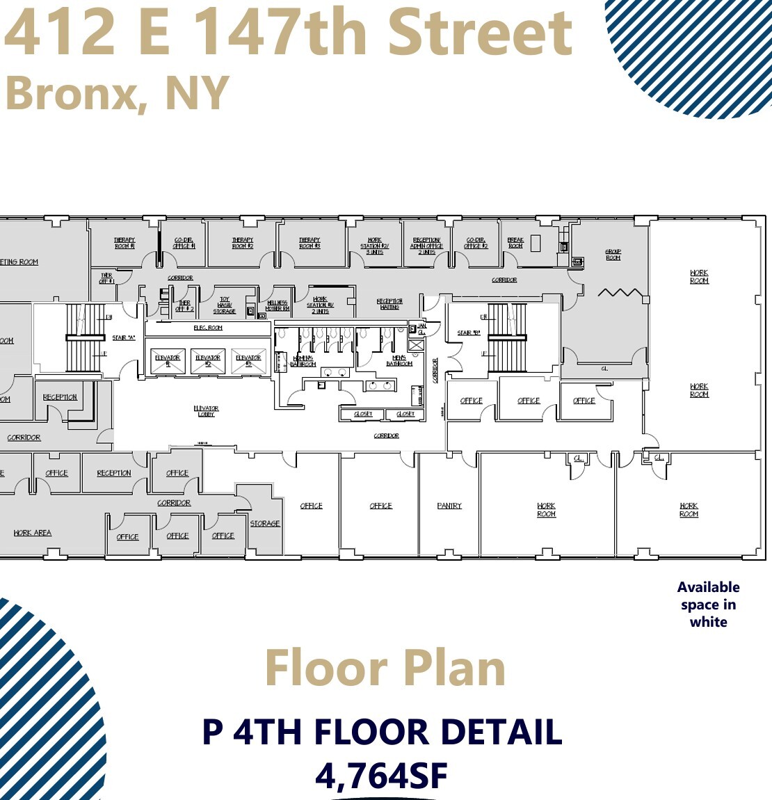 412-424 E 147th St, Bronx, NY en alquiler Plano de la planta- Imagen 1 de 18