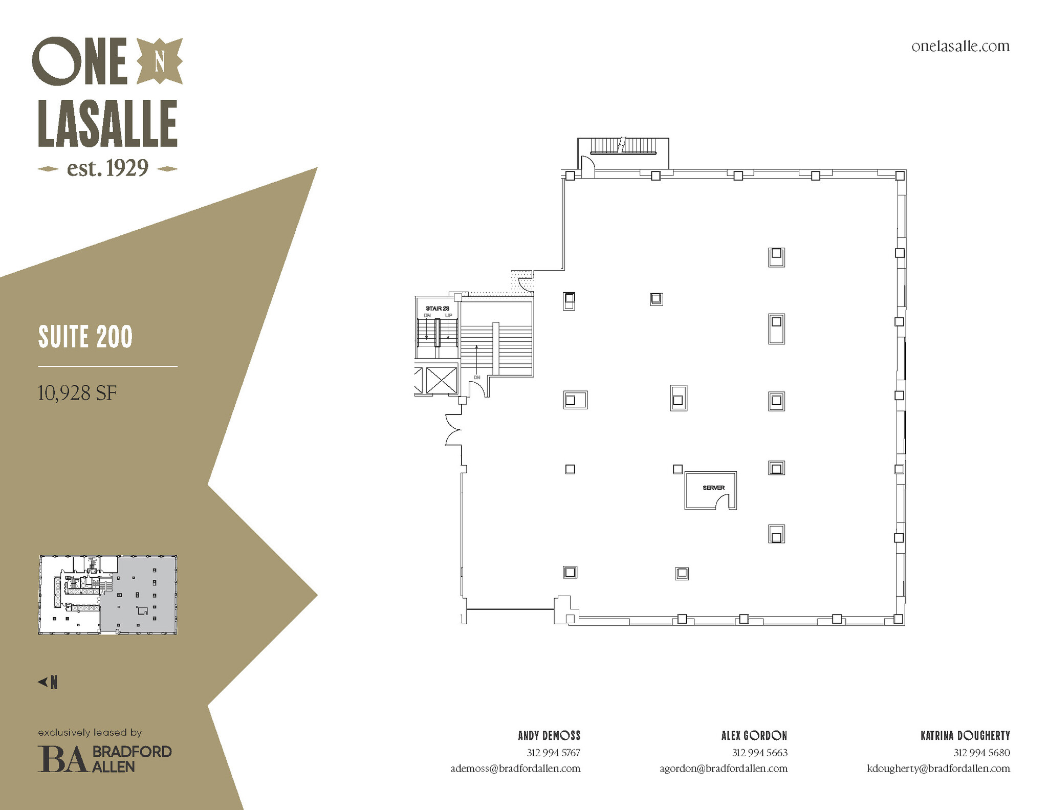 1 N La Salle St, Chicago, IL en alquiler Plano de la planta- Imagen 1 de 7