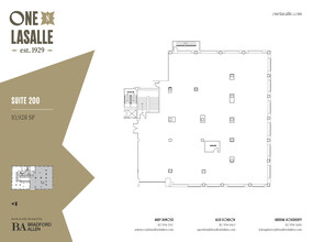 1 N La Salle St, Chicago, IL en alquiler Plano de la planta- Imagen 1 de 7