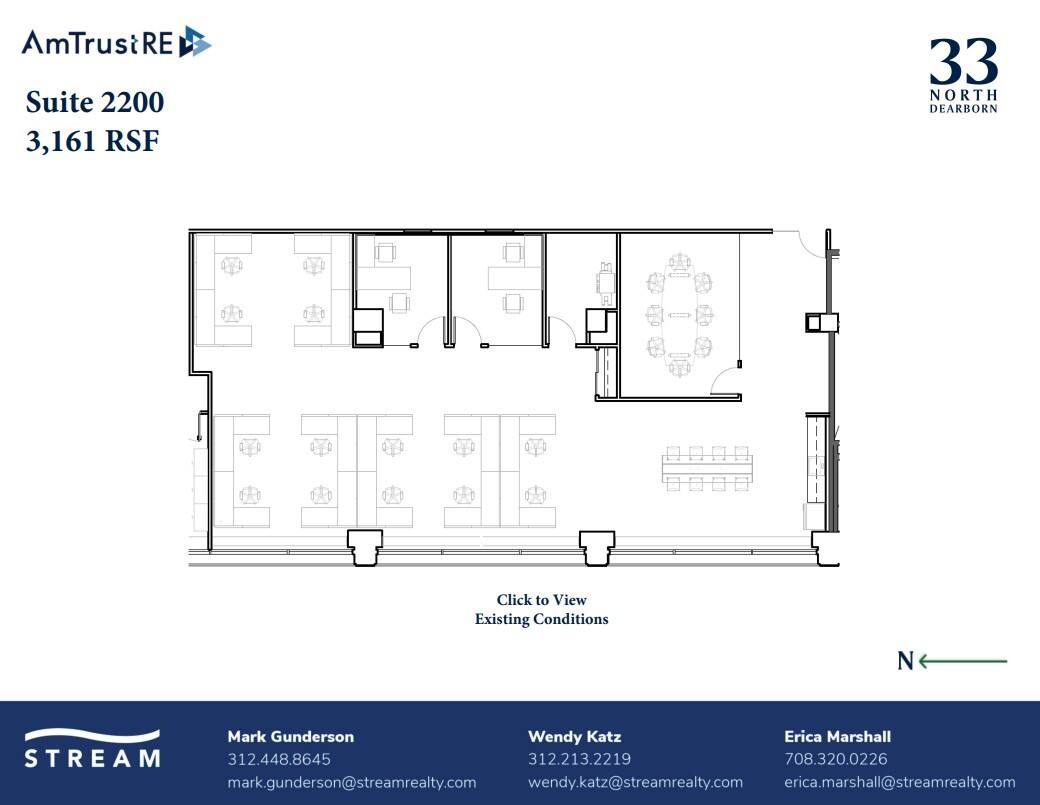 33 N Dearborn St, Chicago, IL en alquiler Plano de la planta- Imagen 1 de 1