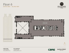 191 Peachtree St NE, Atlanta, GA en alquiler Plano de la planta- Imagen 1 de 1