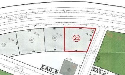 Terreno en Sueca, Valencia en venta - Plano de la planta - Imagen 3 de 5