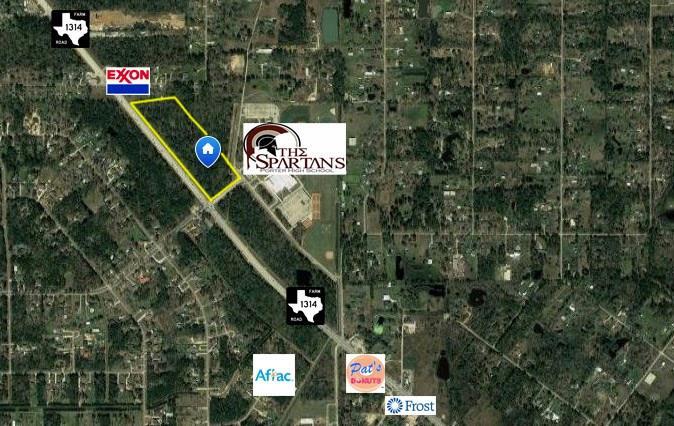 CORNER OF FM 1314 & SPARTRAN DR., Porter, TX en venta - Foto del edificio - Imagen 2 de 3