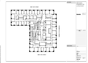 1177 Avenue Of The Americas, New York, NY en alquiler Plano de la planta- Imagen 2 de 6