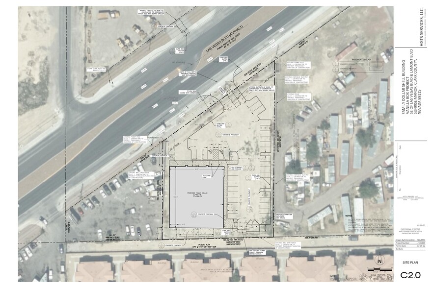 Nellis Boulevard Blvd, Las Vegas, NV en venta - Plano del sitio - Imagen 2 de 4