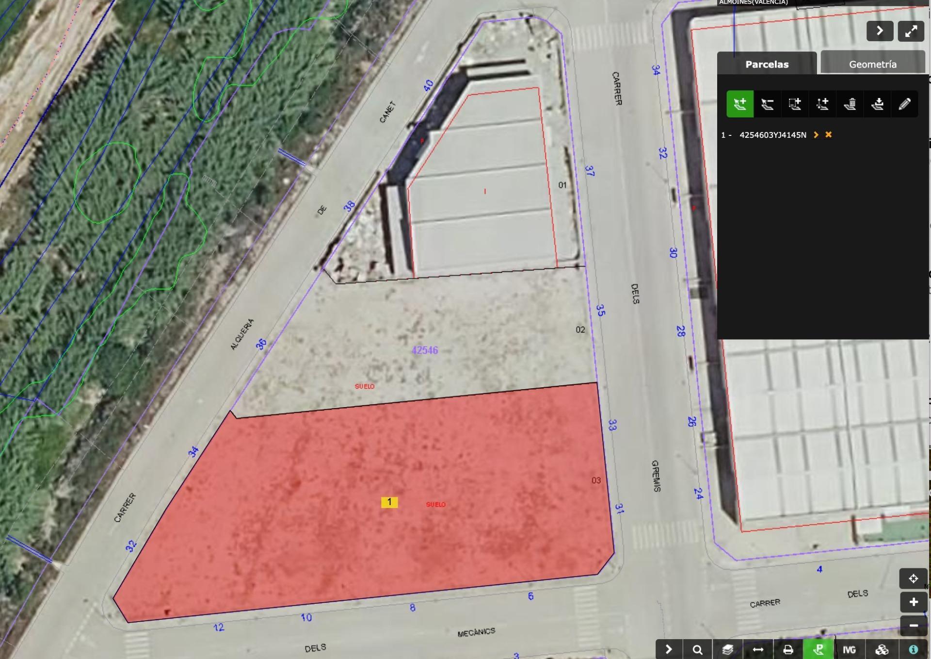 Terreno en Almoines en venta Foto del edificio- Imagen 1 de 13