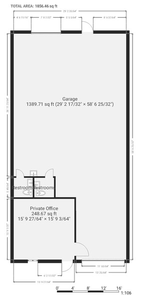 416 Morrison Rd, Columbus, OH en alquiler - Plano de la planta - Imagen 2 de 4