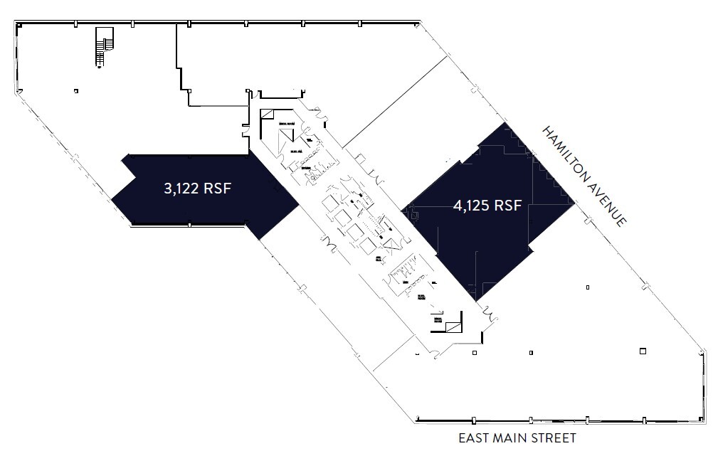 1266 E Main St, Stamford, CT en alquiler Plano de la planta- Imagen 1 de 1