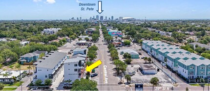 2845-2885 Central Ave, Saint Petersburg, FL - VISTA AÉREA  vista de mapa