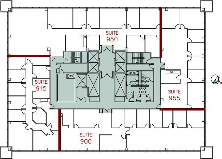 11111 Santa Monica Blvd, Los Angeles, CA en alquiler Plano de la planta- Imagen 1 de 1