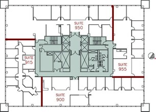 11111 Santa Monica Blvd, Los Angeles, CA en alquiler Plano de la planta- Imagen 1 de 1