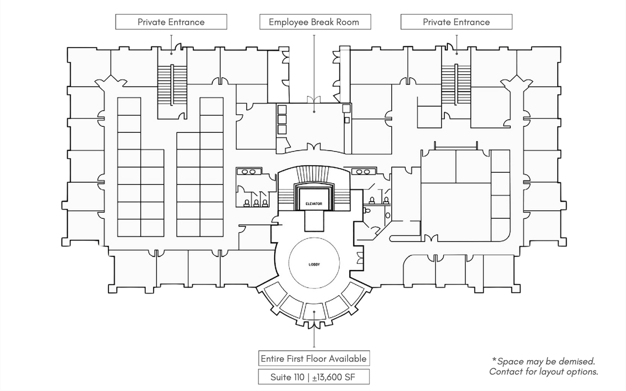 8360 W Sahara Ave, Las Vegas, NV en alquiler Plano de la planta- Imagen 1 de 1