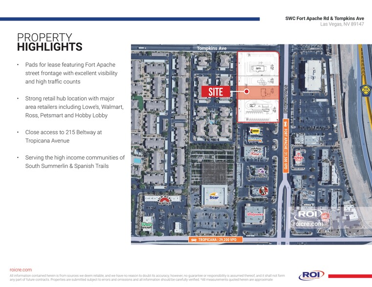 4730 S Fort Apache Rd, Las Vegas, NV en alquiler - Vista aérea - Imagen 3 de 3