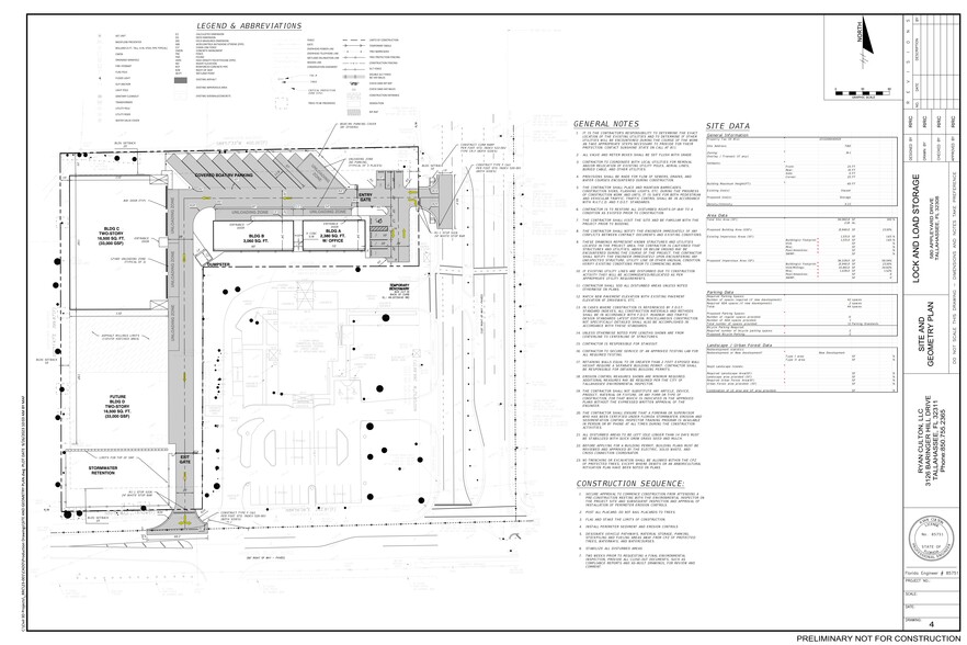 576 Appleyard Dr, Tallahassee, FL en venta - Plano del sitio - Imagen 3 de 3