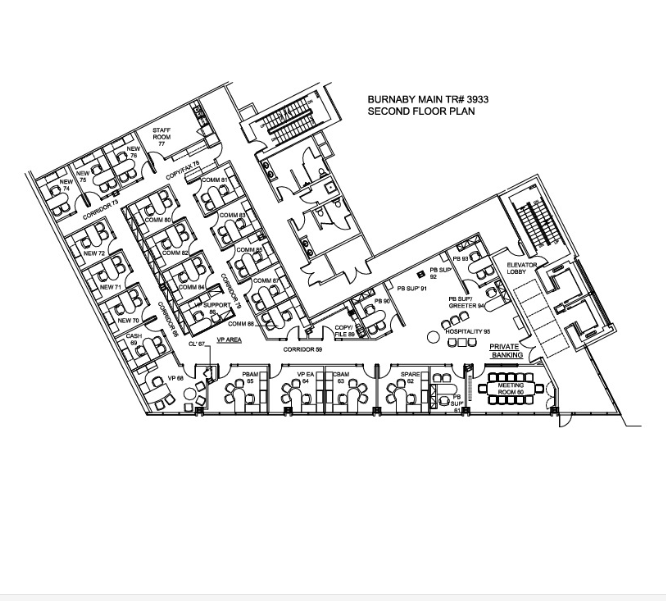 4789 Kingsway, Burnaby, BC en alquiler Plano de la planta- Imagen 1 de 5