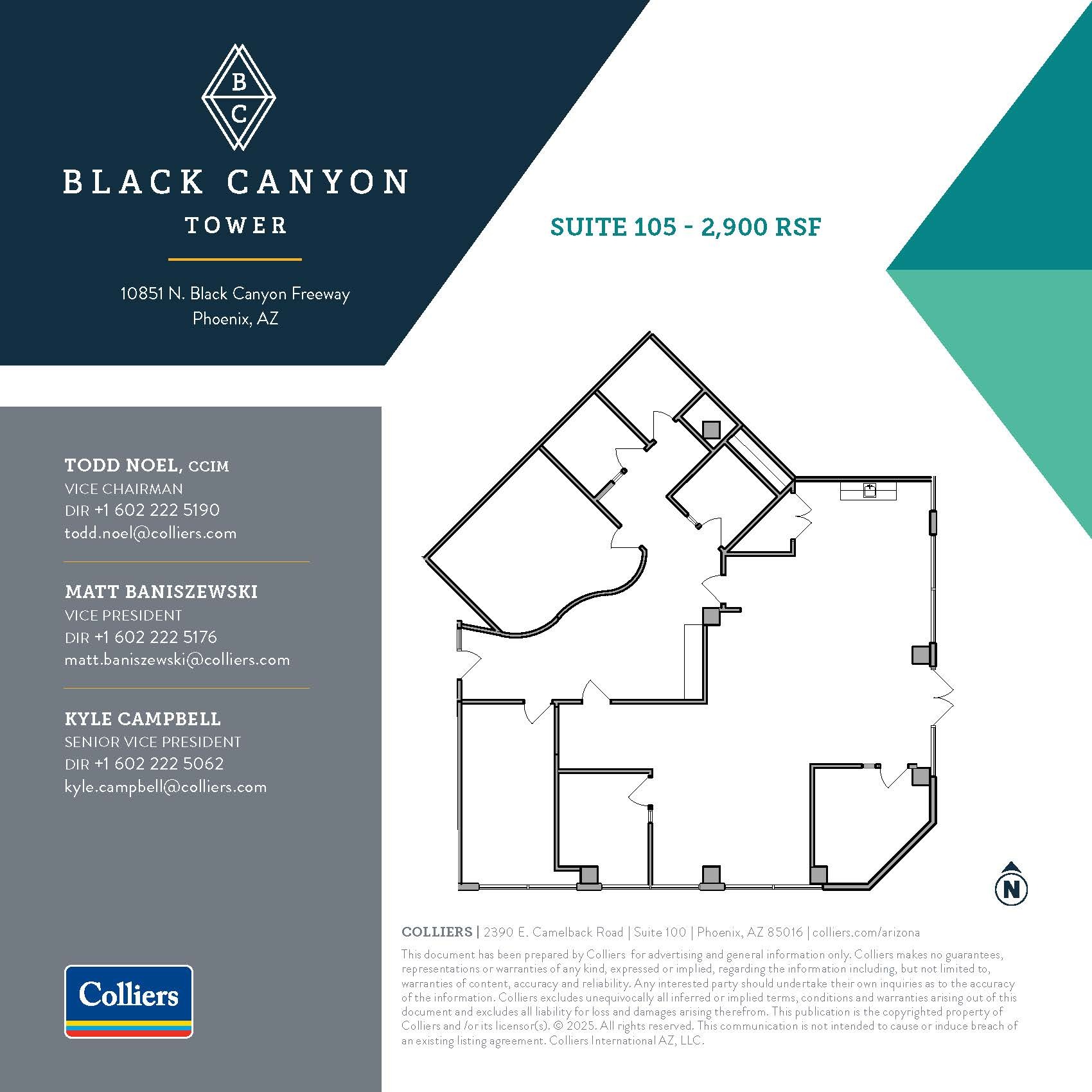 10851 N Black Canyon Hwy, Phoenix, AZ en alquiler Plano de la planta- Imagen 1 de 1