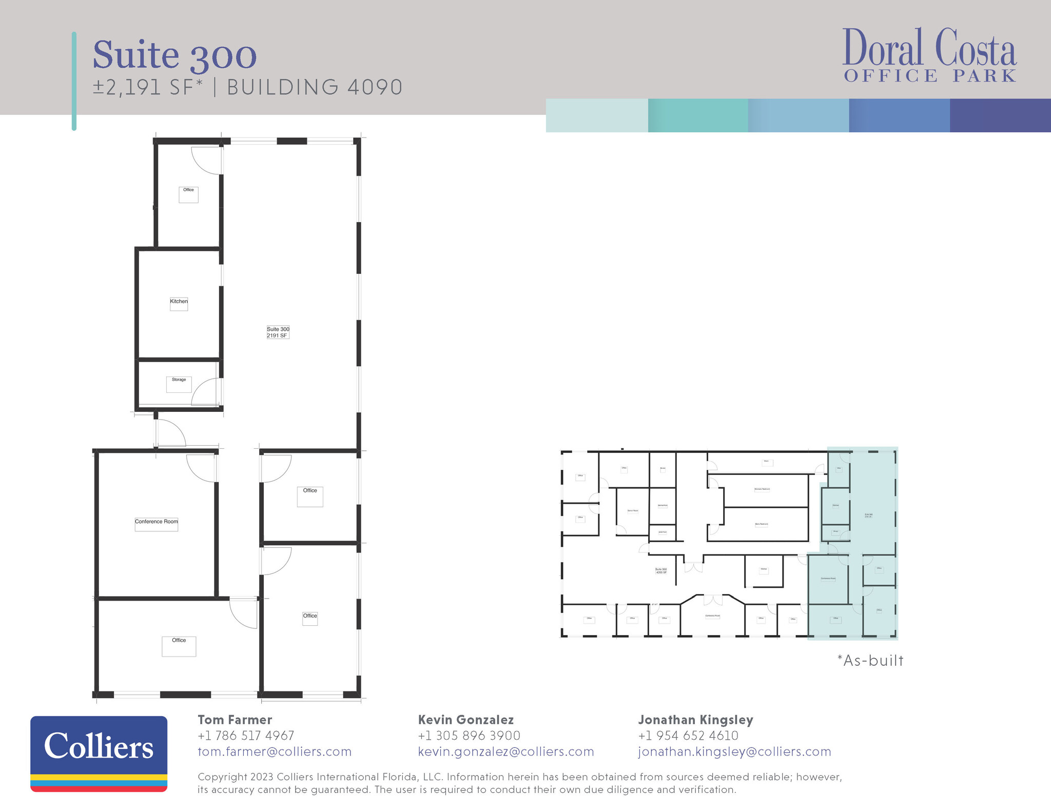 9850 NW 41st St, Doral, FL en alquiler Plano de la planta- Imagen 1 de 1