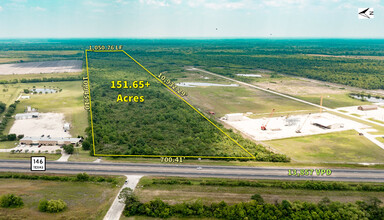 151+/-Ac 00 Hwy 146, Dayton, TX - VISTA AÉREA  vista de mapa - Image1