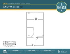 3505 Koger Blvd, Duluth, GA en alquiler Plano de la planta- Imagen 1 de 1