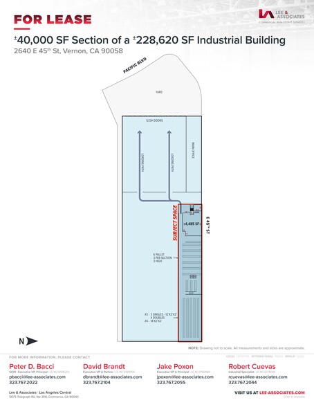 2640 E 45th St, Vernon, CA en alquiler - Plano del sitio - Imagen 3 de 3