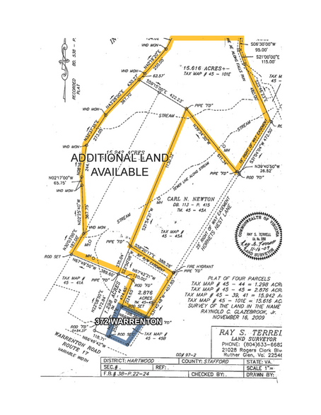 364 Warrenton Rd, Fredericksburg, VA en venta - Foto del edificio - Imagen 2 de 2