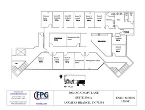 2002 Academy Ln, Farmers Branch, TX en alquiler Plano de la planta- Imagen 1 de 1