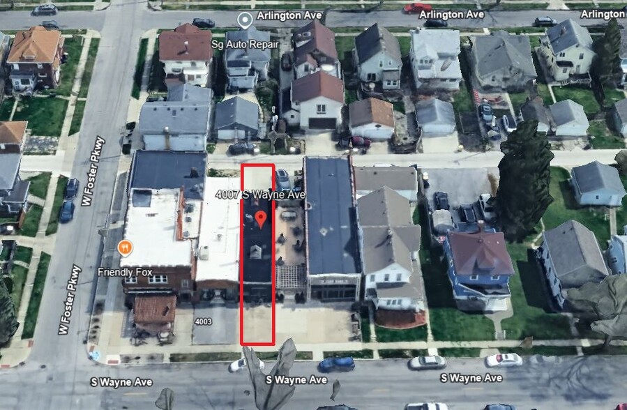 4007-4009 S Wayne Ave, Fort Wayne, IN en venta - Vista aérea - Imagen 3 de 7